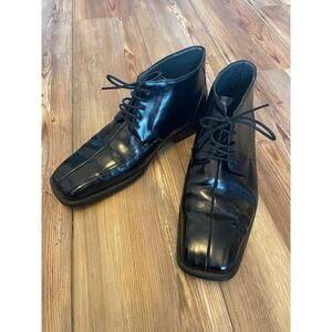 Men’s Leather high top Dress Shoes